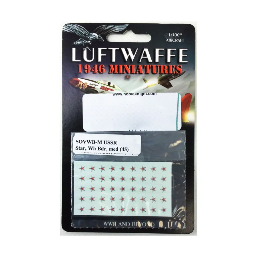 СССР - Красная Звезда с белой каймой, средний, Decals - Blue Sky
СССР - Красная Звезда с белой каймой, средний, Decals - Blue Sky