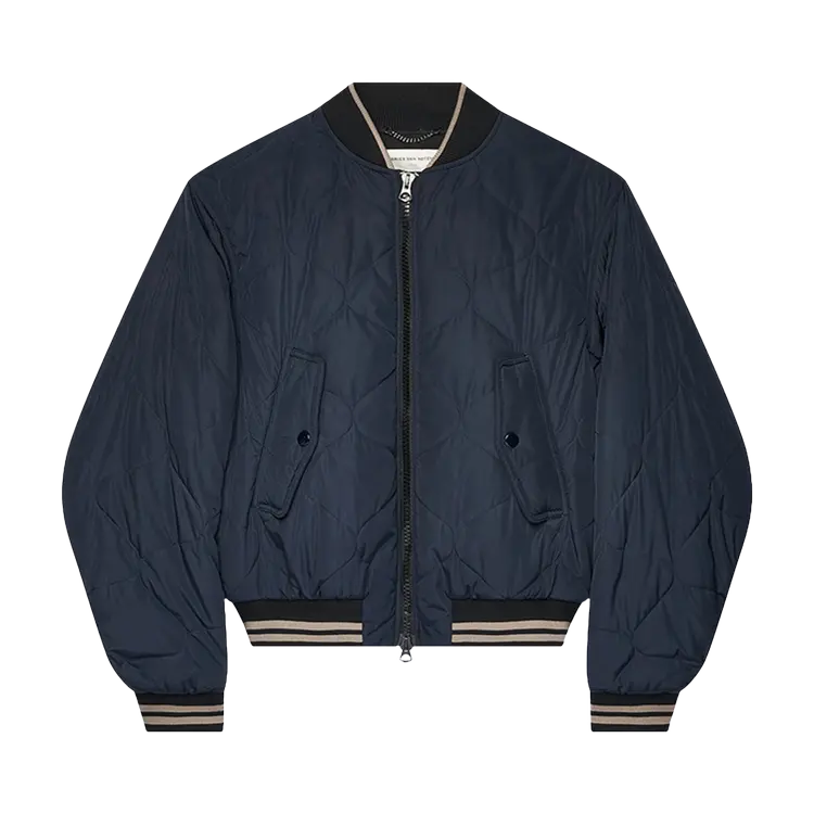 Куртка Dries Van Noten Padded Bomber 'Navy', синий
Куртка Dries Van Noten Padded Bomber 'Navy', синий