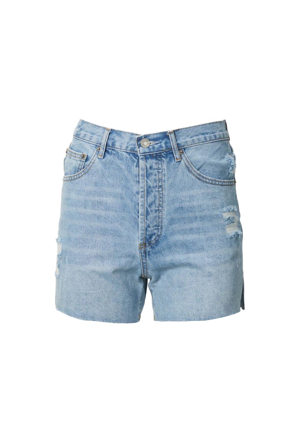 Обрезанные джинсовые шорты с высокой талией в светло-голубом цвете By Together
Обрезанные джинсовые шорты с высокой талией в светло-голубом цвете By Together