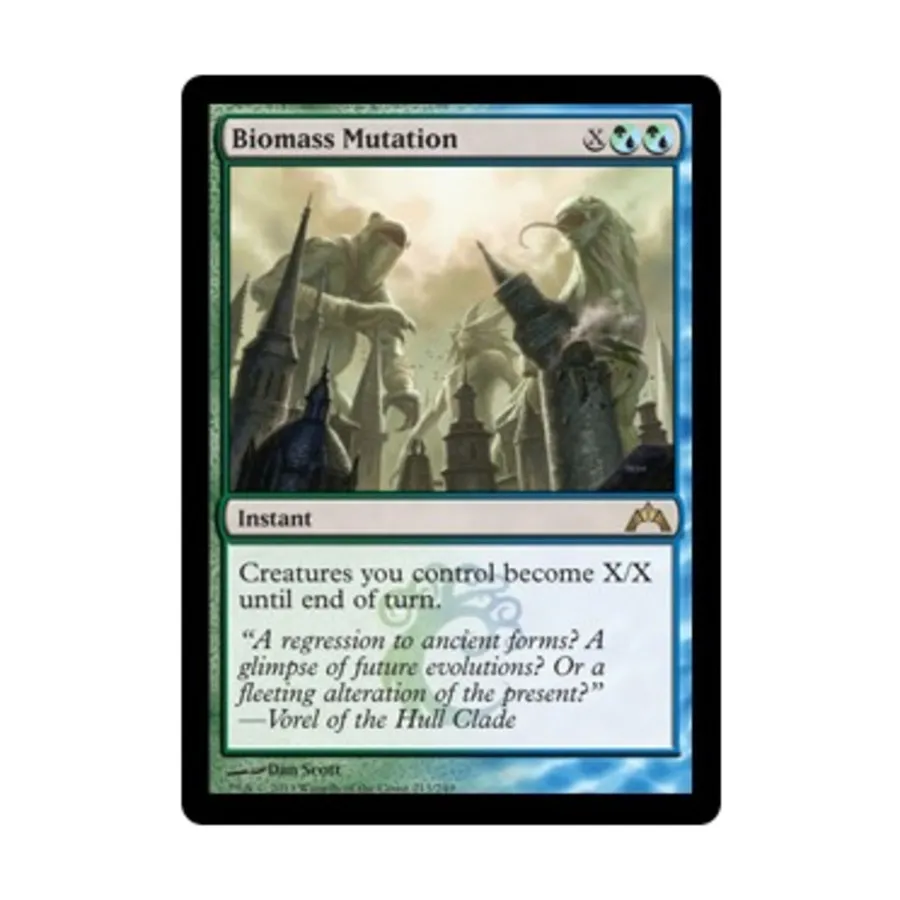 CCG Мутация биомассы (R), MTG - Gatecrash
CCG Мутация биомассы (R), MTG - Gatecrash