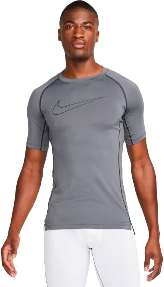Мужской облегающий топ с коротким рукавом Nike Pro Dri-FIT, Iron Grey/Black
Мужской облегающий топ с коротким рукавом Nike Pro Dri-FIT, Iron Grey/Black