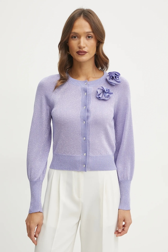 Шерстяной кардиган Luisa Spagnoli, фиолетовый
Шерстяной кардиган Luisa Spagnoli, фиолетовый