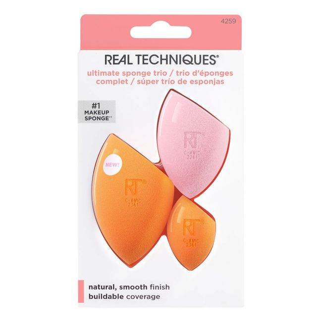 Набор спонжей для макияжа Ultimate Sponge Trio Real Techniques
Набор спонжей для макияжа Ultimate Sponge Trio Real Techniques