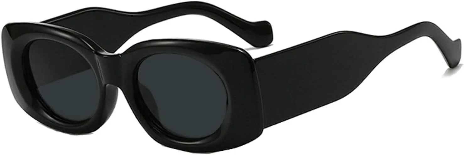 Квадратные солнцезащитные очки для женщин и мужчин, модные, с защитой от УФ-излучения, толстые прямоугольные солнцезащитные очки, винтажные, стильные mincl, C3
Квадратные солнцезащитные очки для женщин и мужчин, модные, с защитой от УФ-излучения, толстые прямоугольные солнцезащитные очки, винтажные, стильные mincl, C3