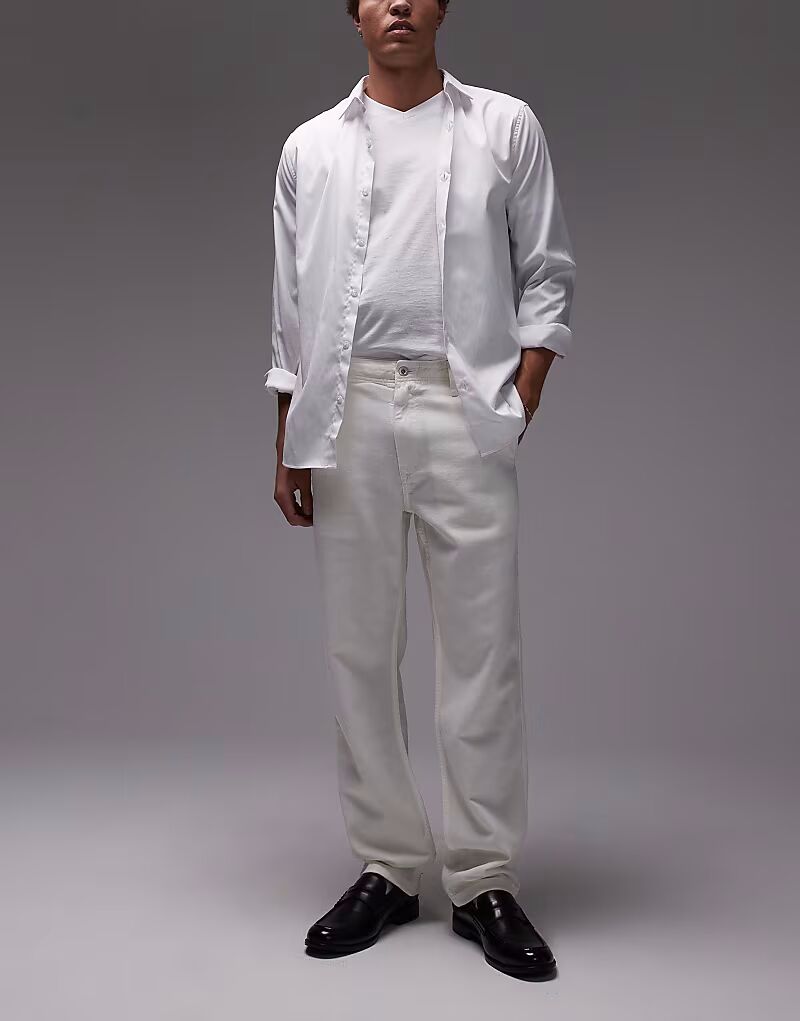 Джинсы Mango Jayj свободного кроя белого цвета
Джинсы Mango Jayj свободного кроя белого цвета