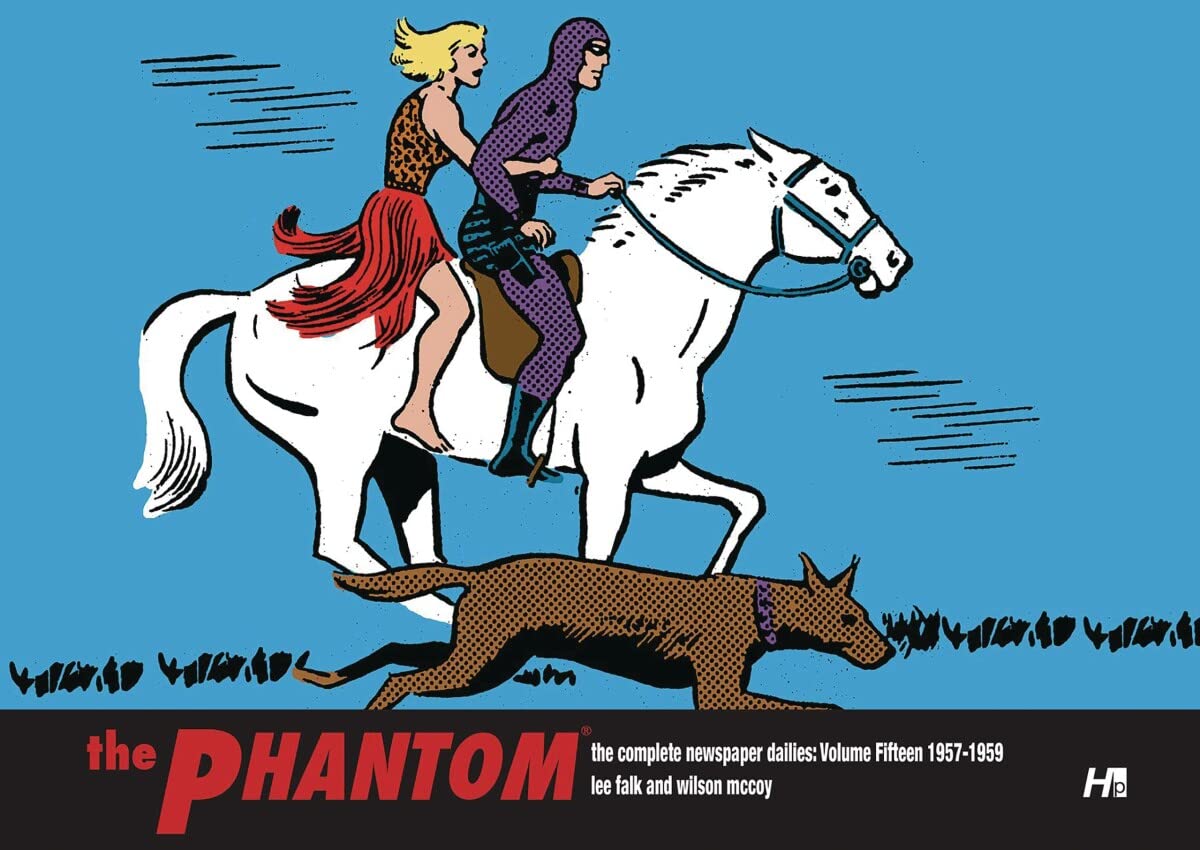 The Phantom: The Complete Newspaper Dailies Volume 15: 1957-1959 (Hermes Press)
The Phantom: The Complete Newspaper Dailies Volume 15: 1957-1959 (Hermes Press)