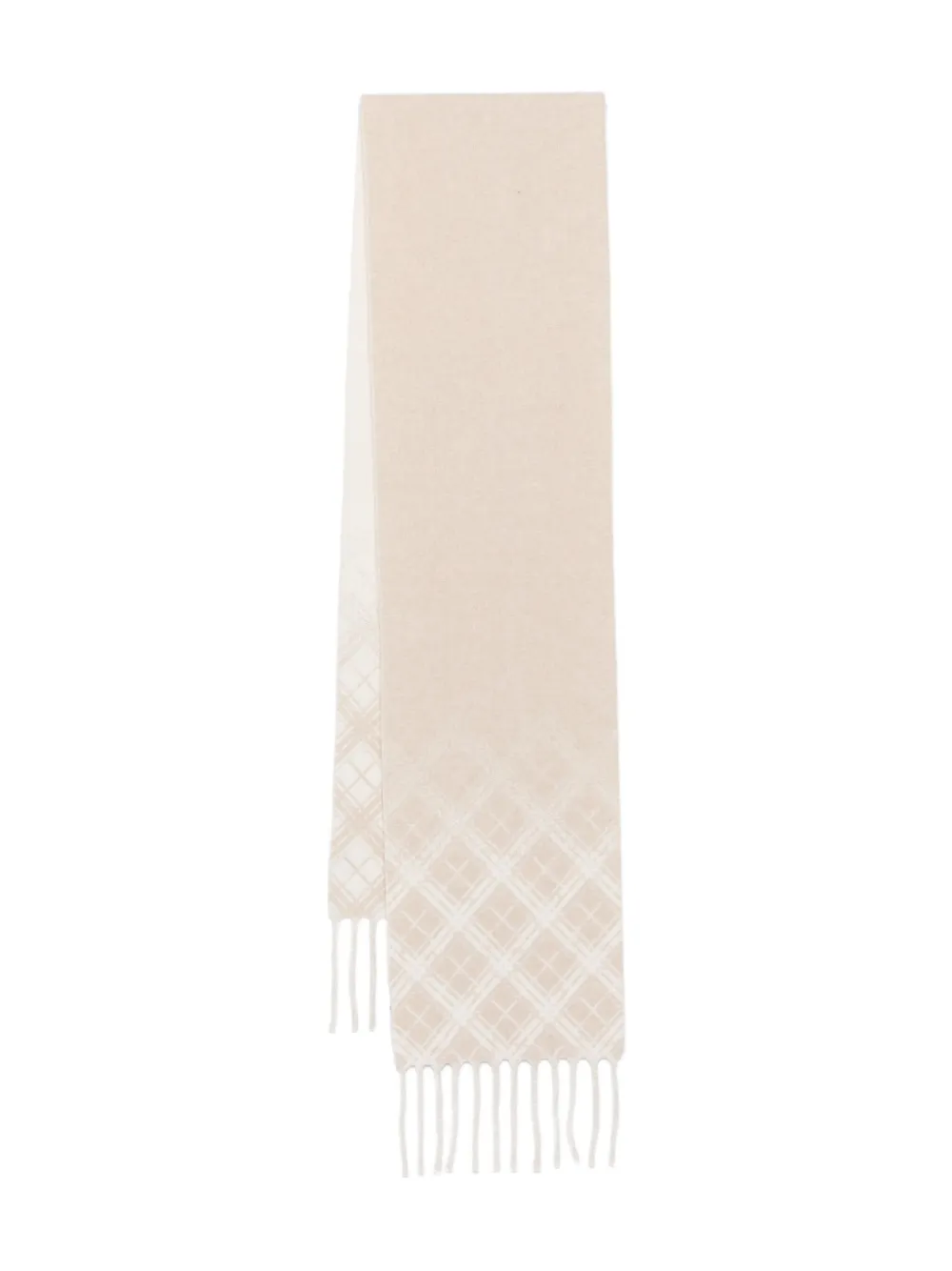 Клетчатый шарф с бахромой Eleventy, бежевый
Клетчатый шарф с бахромой Eleventy, бежевый