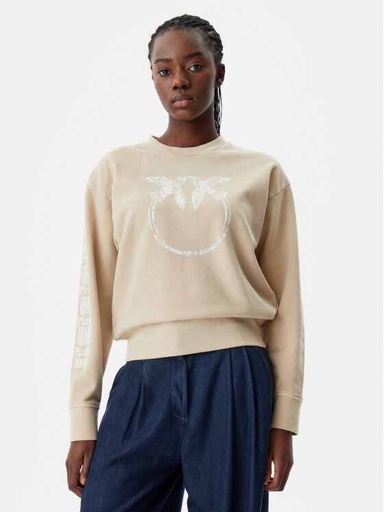 Толстовка обычного кроя 104618 A2CV C36 Pinko, бежевый
Толстовка обычного кроя 104618 A2CV C36 Pinko, бежевый