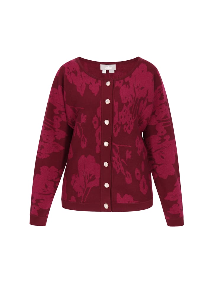 Женский кардиган бордового цвета Usha
Женский кардиган бордового цвета Usha