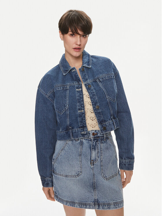 Джинсовая куртка стандартного кроя Noisy May, синий
Джинсовая куртка стандартного кроя Noisy May, синий