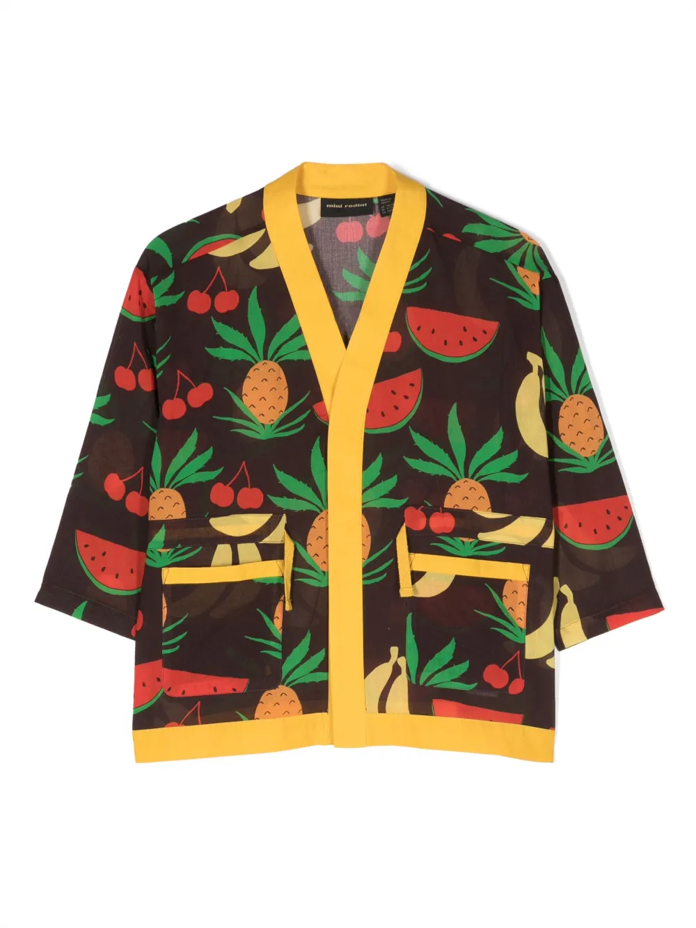 Кардиган с принтом Mini Rodini, коричневый
Кардиган с принтом Mini Rodini, коричневый