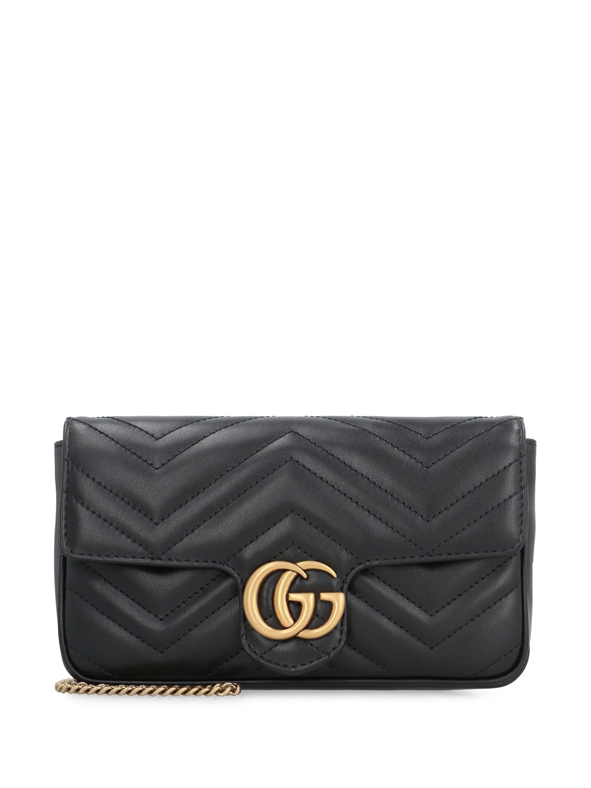 Мини-сумка через плечо GG Marmont Gucci, черный
Мини-сумка через плечо GG Marmont Gucci, черный