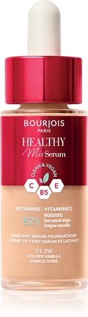 Легкая грунтовка для естественного вида Bourjois Healthy Mix, 51.2W Golden Vanilla 30 ml
Легкая грунтовка для естественного вида Bourjois Healthy Mix, 51.2W Golden Vanilla 30 ml