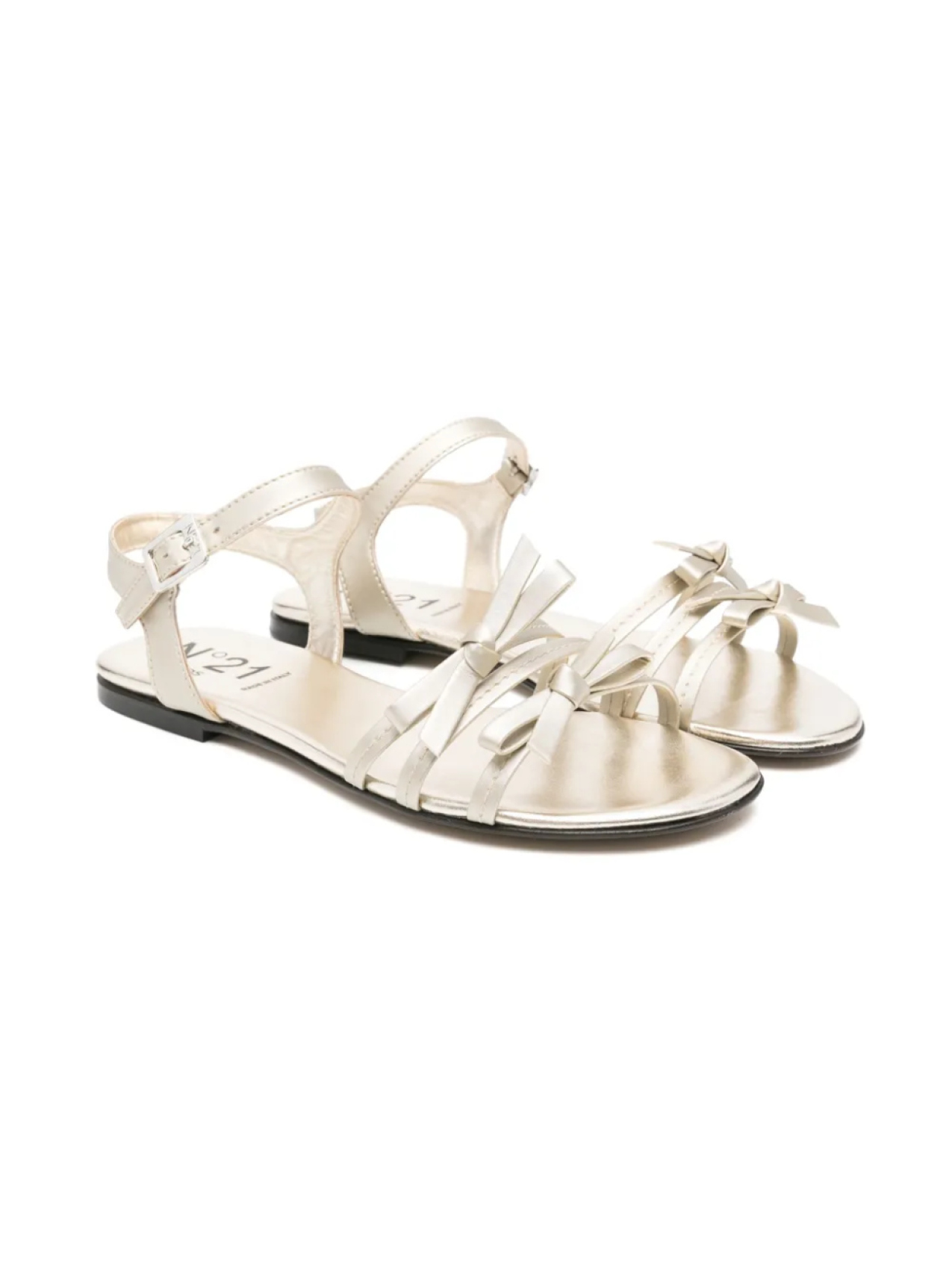 Кожаные сандалии Nº21 Kids, золотой
Кожаные сандалии Nº21 Kids, золотой