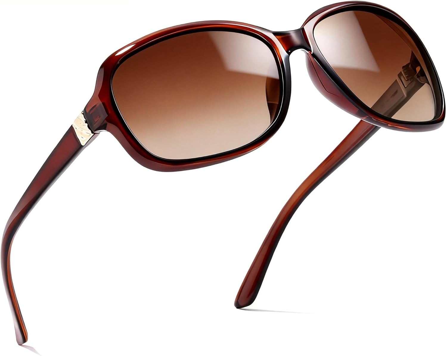 Поляризованные солнцезащитные очки SIPHEW для женщин | Винтажные квадратные солнцезащитные очки с защитой от УФ-излучения UV400 | Женские солнцезащитные очки с обтекаемой формой, A02 Brown Polarized Sunglasses
Поляризованные солнцезащитные очки SIPHEW для женщин | Винтажные квадратные солнцезащитные очки с защитой от УФ-излучения UV400 | Женские солнцезащитные очки с обтекаемой формой, A02 Brown Polarized Sunglasses