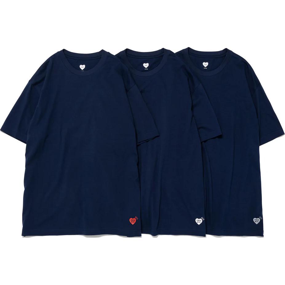 Комплект из 3 футболок HUMAN MADE, синий
Комплект из 3 футболок HUMAN MADE, синий