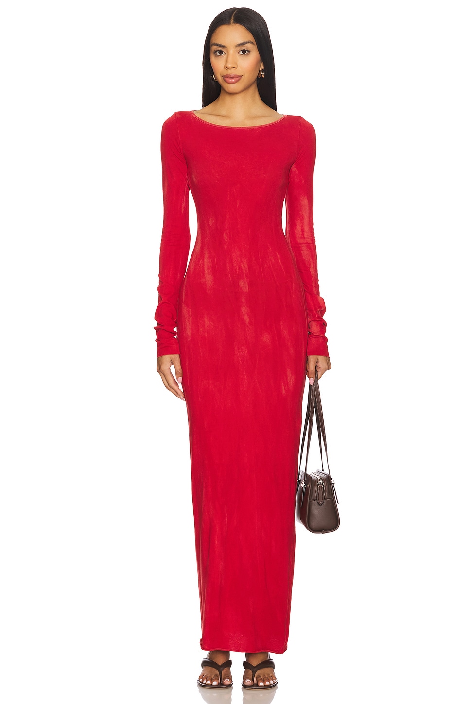 Marbella длинное платье с длинными рукавами Cotton Citizen, vintage crimson
Marbella длинное платье с длинными рукавами Cotton Citizen, vintage crimson