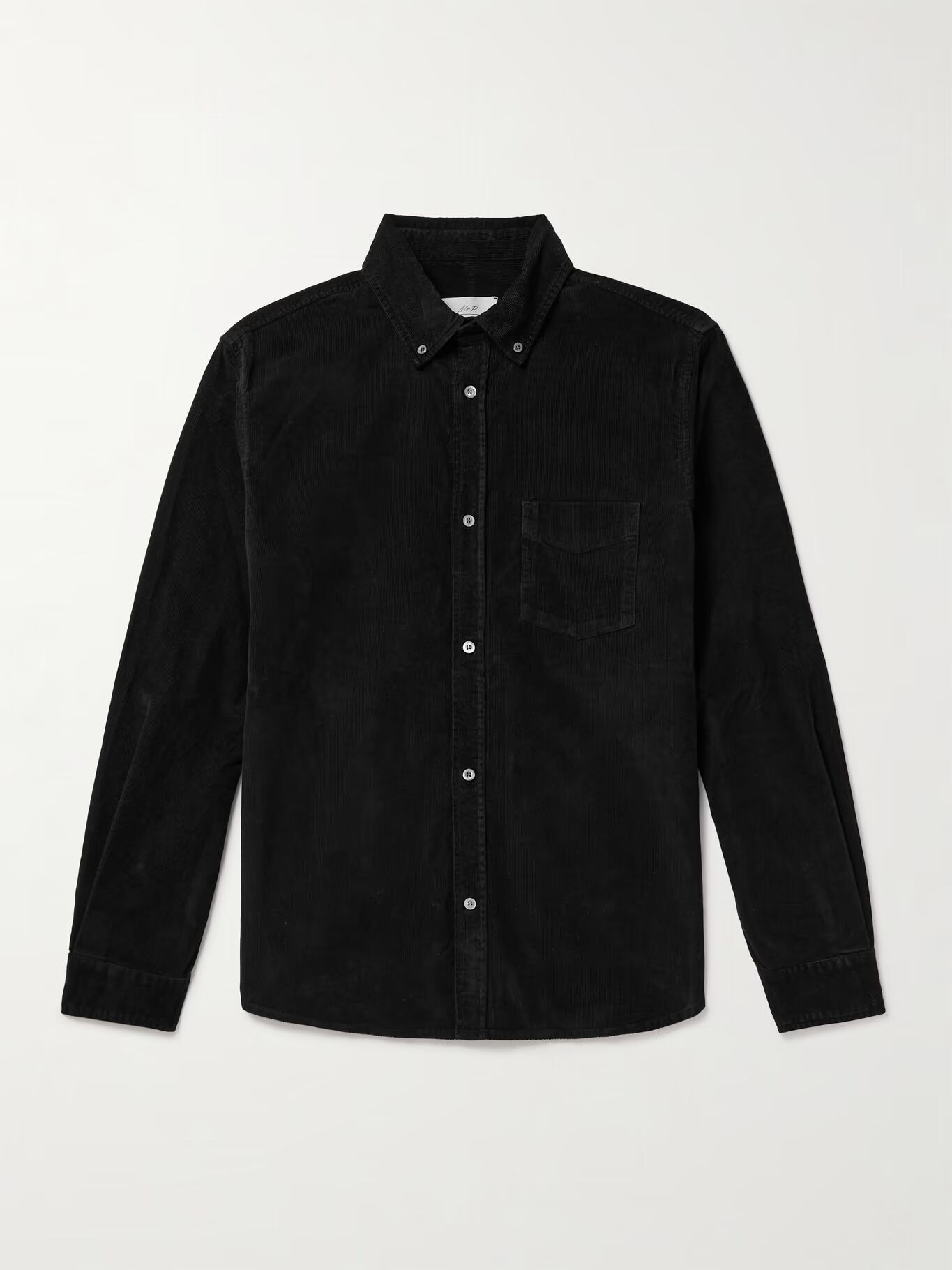 Рубашка из вельвета с добавлением хлопка MR P., черный
Рубашка из вельвета с добавлением хлопка MR P., черный