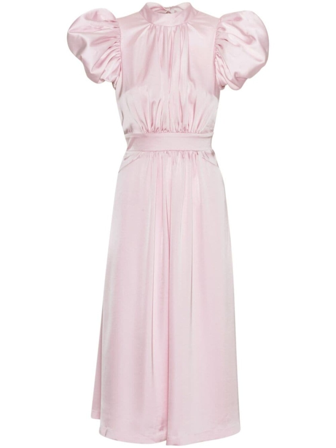 ROTATE BIRGER CHRISTENSEN атласное платье миди с объемными рукавами, розовый
ROTATE BIRGER CHRISTENSEN атласное платье миди с объемными рукавами, розовый