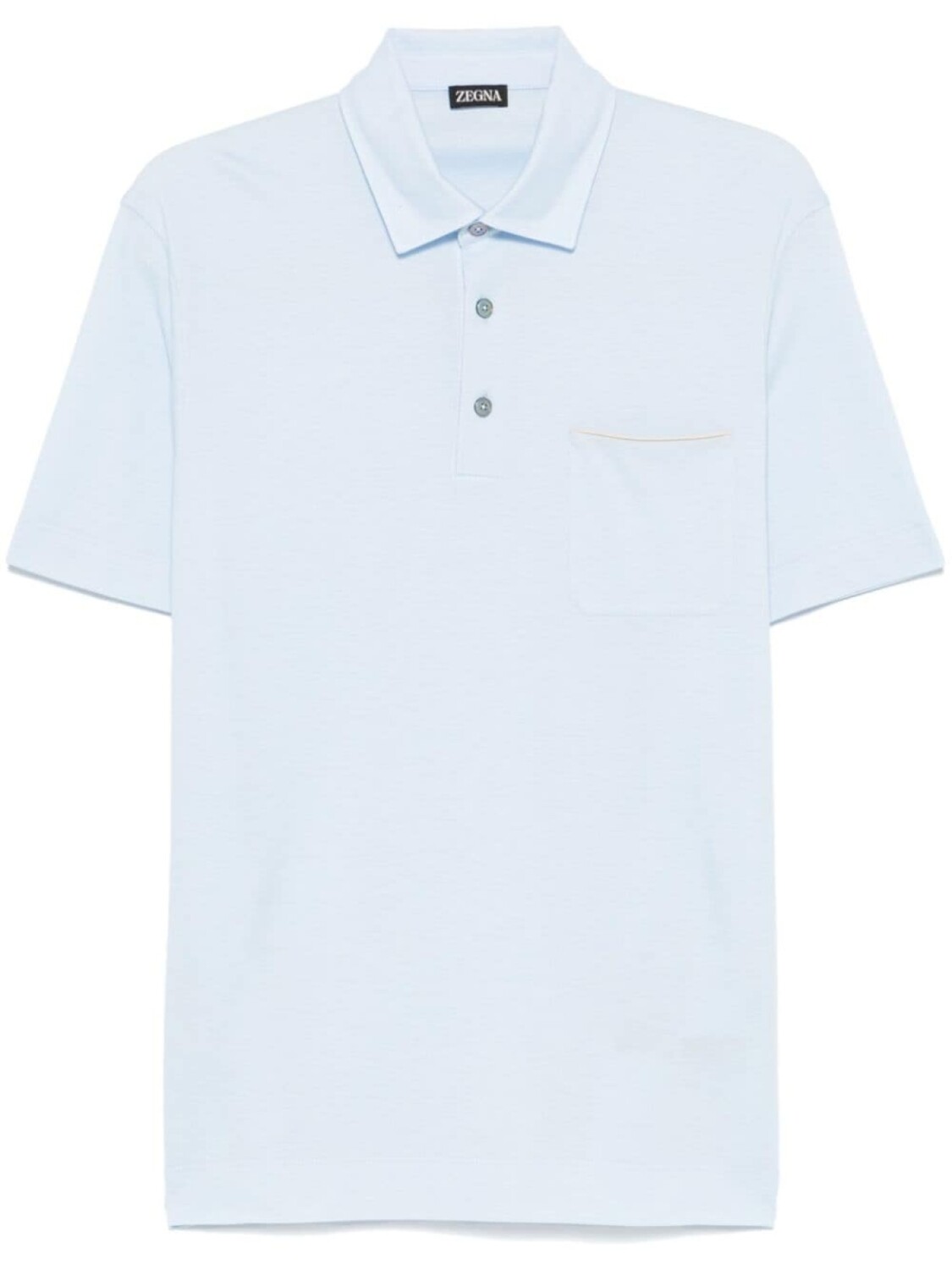 Zegna рубашка поло, синий 
Zegna рубашка поло, синий