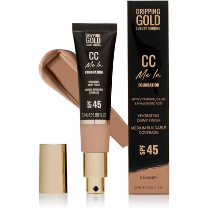 Make-Up CC Me in Honey CC Cream Face Coating Увлажняющий Регулируемое покрытие Dripping Gold
Make-Up CC Me in Honey CC Cream Face Coating Увлажняющий Регулируемое покрытие Dripping Gold
