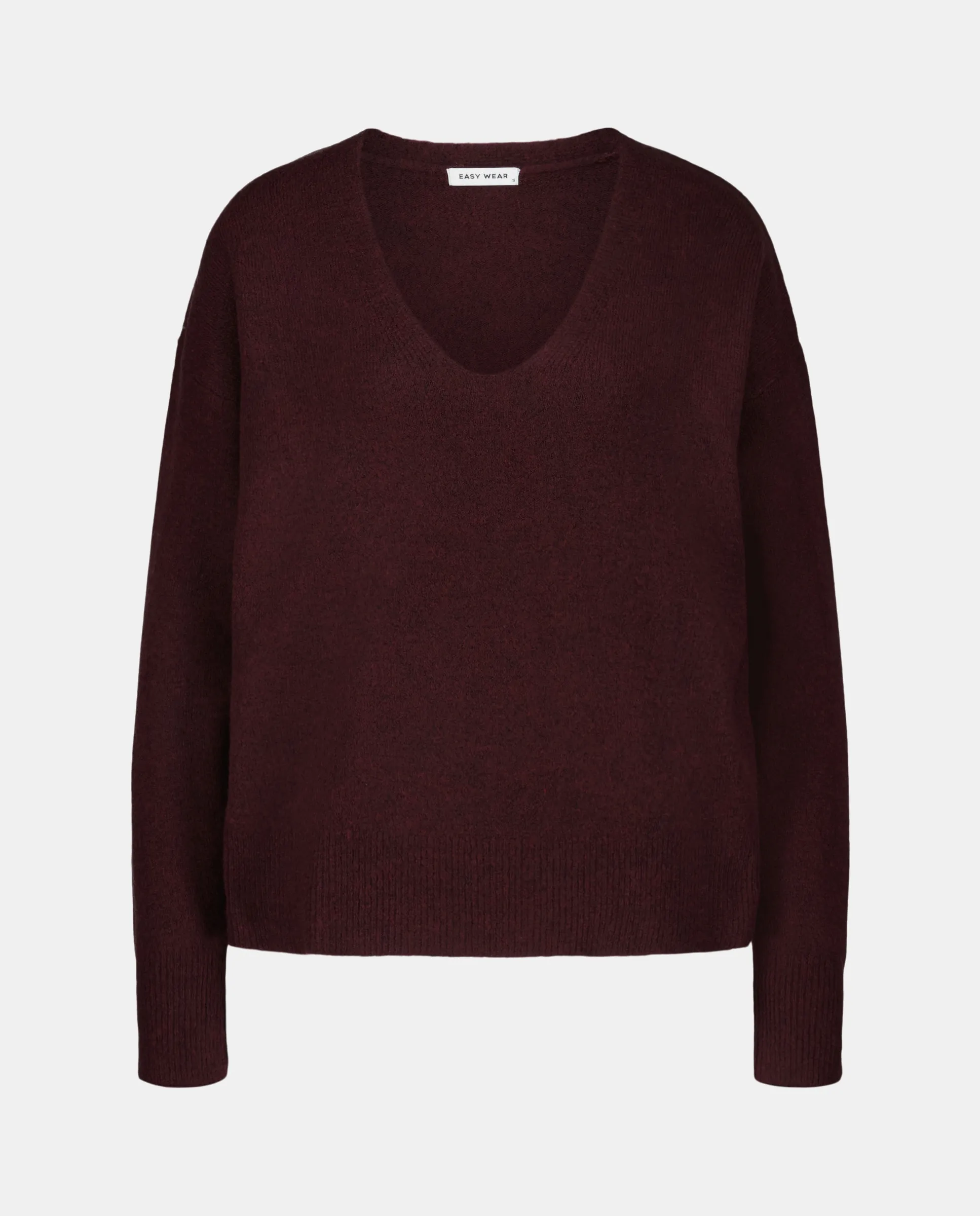 Женская блузка с V-образным вырезом Easy Wear, бордовый
Женская блузка с V-образным вырезом Easy Wear, бордовый