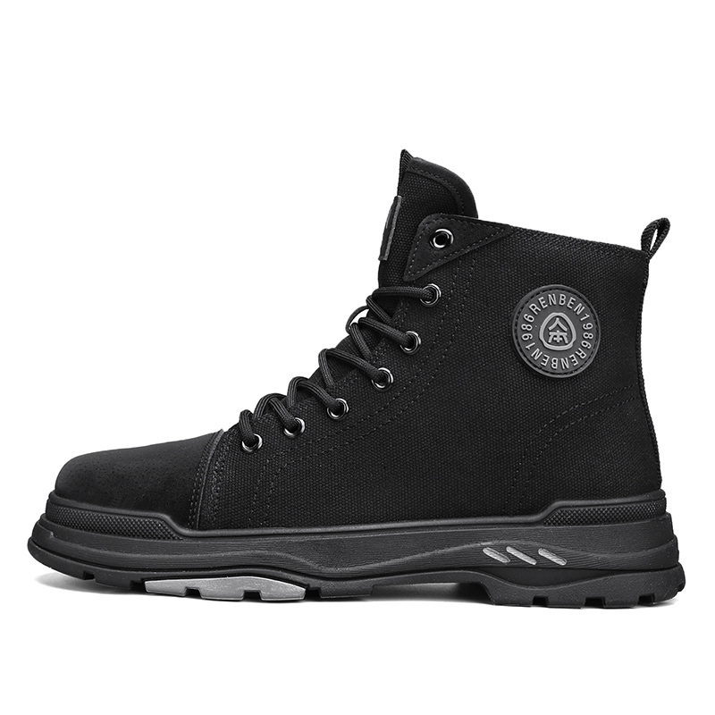 RENBEN Короткие мужские ботинки Martin, черные
RENBEN Короткие мужские ботинки Martin, черные