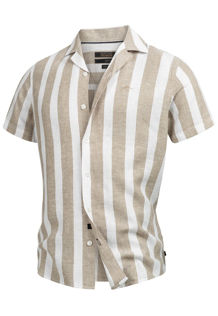 Повседневная рубашка INDICODE JEANS Regular fit Button Up Shirt Bravida, цвет beige/white
Повседневная рубашка INDICODE JEANS Regular fit Button Up Shirt Bravida, цвет beige/white