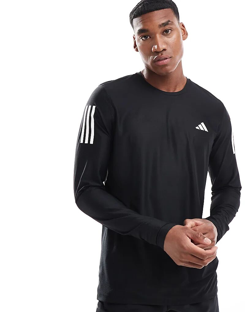 Футболка с длинными рукавами adidas Running Own The Run черного цвета adidas performance
Футболка с длинными рукавами adidas Running Own The Run черного цвета adidas performance