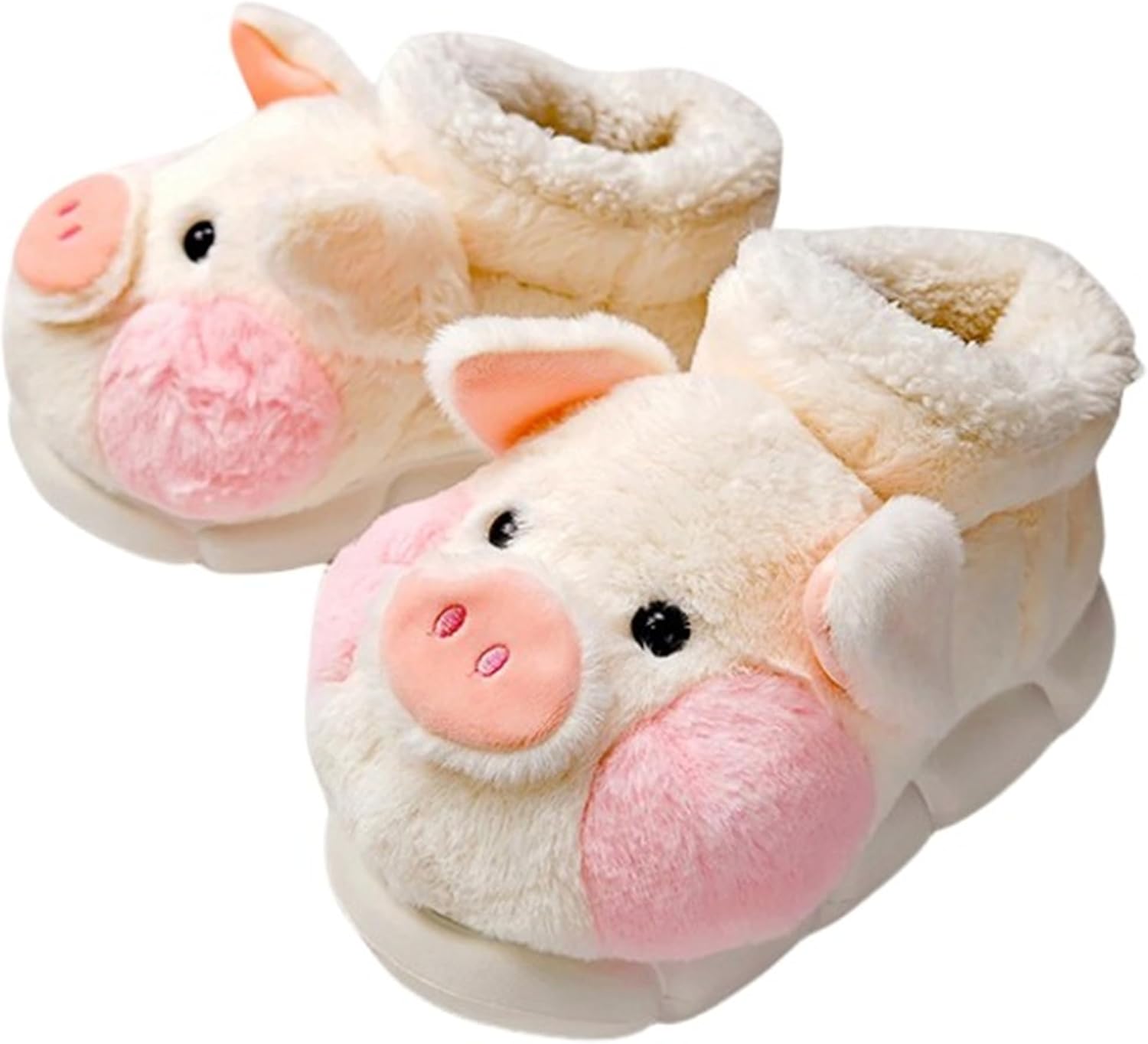 Женские домашние тапочки LANFIRE в виде животных, милые мягкие тапочки-свинки, плюшевые, теплые, уютные зимние хлопковые тапочки для дома, белый
Женские домашние тапочки LANFIRE в виде животных, милые мягкие тапочки-свинки, плюшевые, теплые, уютные зимние хлопковые тапочки для дома, белый