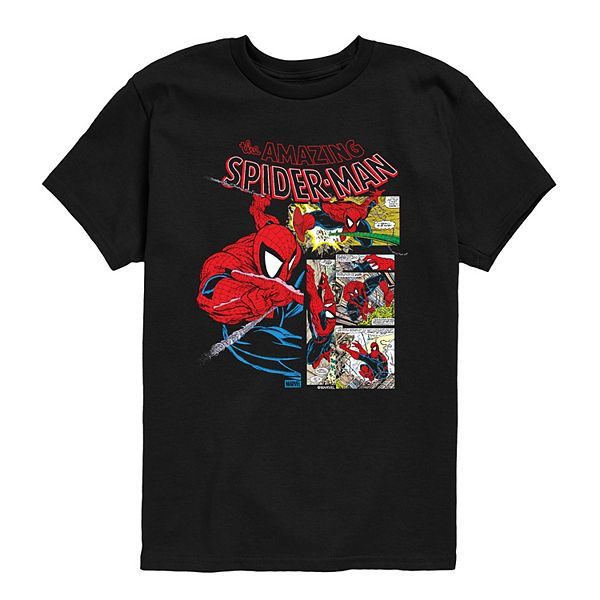 Футболка с комиксами The Amazing Spider-Man для мальчиков 8-20 Marvel, Black
Футболка с комиксами The Amazing Spider-Man для мальчиков 8-20 Marvel, Black
