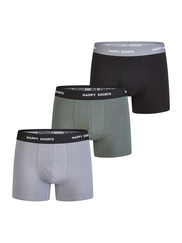 Боксерские трусы Happy Shorts, цвет grey-black-khaki
Боксерские трусы Happy Shorts, цвет grey-black-khaki