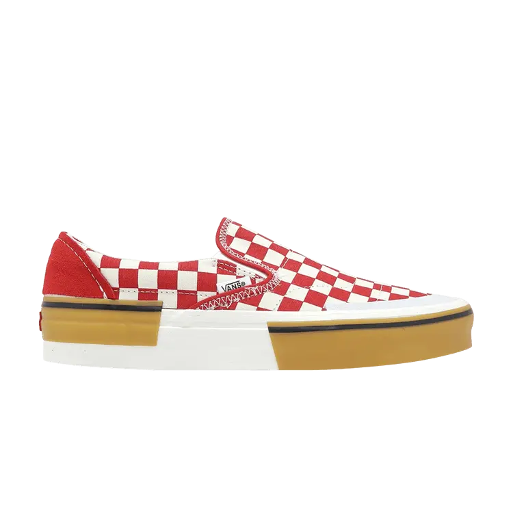 Шлепанцы Vans Slip-On Reconstruct Red White Checkerboard, красный
Шлепанцы Vans Slip-On Reconstruct Red White Checkerboard, красный