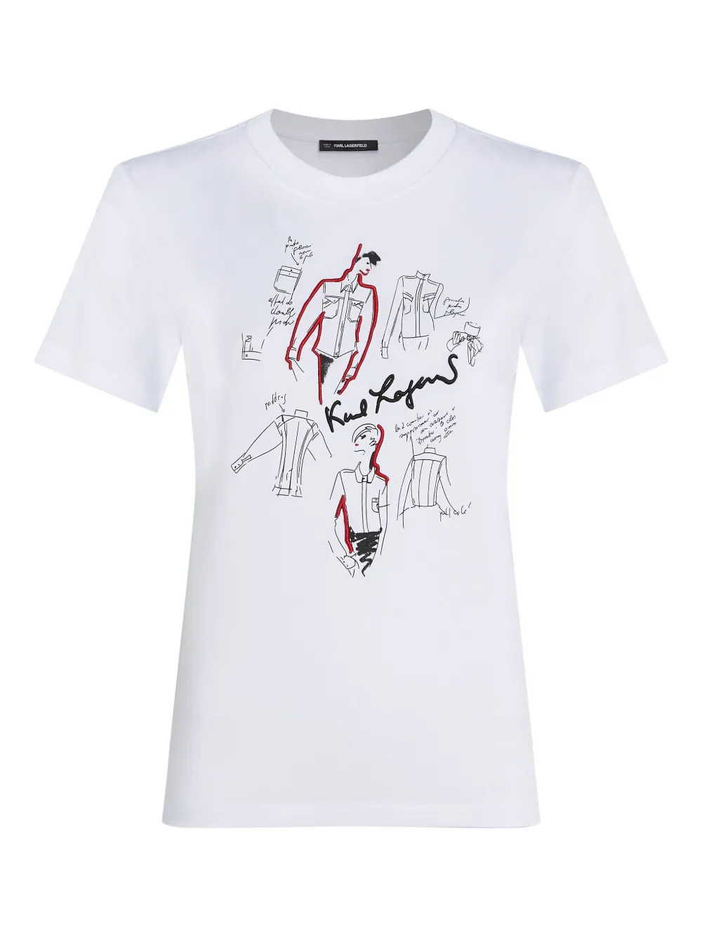 Футболка Karl Series KARL LAGERFELD, белый
Футболка Karl Series KARL LAGERFELD, белый