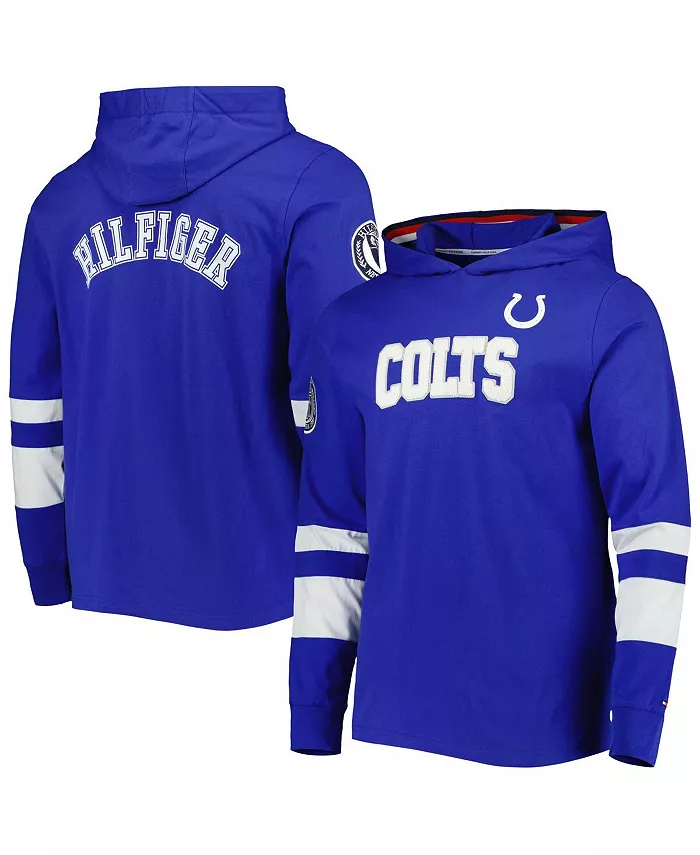 Мужская худи с длинным рукавом Royal, белая Indianapolis Colts Alex Tommy Hilfiger
Мужская худи с длинным рукавом Royal, белая Indianapolis Colts Alex Tommy Hilfiger