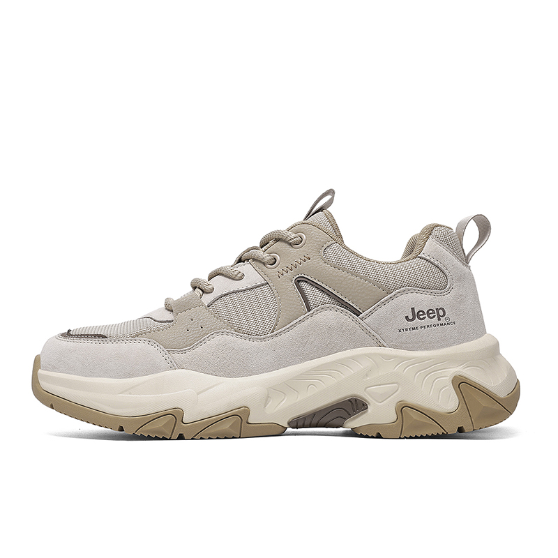 Кроссовки мужские Pigskin Low top Outdoor Jeep, sand
Кроссовки мужские Pigskin Low top Outdoor Jeep, sand