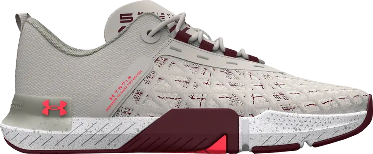 Кроссовки TriBase Reign 5 'White Clay Deep Red', белый
Кроссовки TriBase Reign 5 'White Clay Deep Red', белый