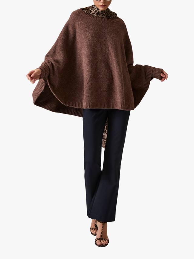 Джемпер с лодочкой и фактурной вязкой James Lakeland, Coffee
Джемпер с лодочкой и фактурной вязкой James Lakeland, Coffee