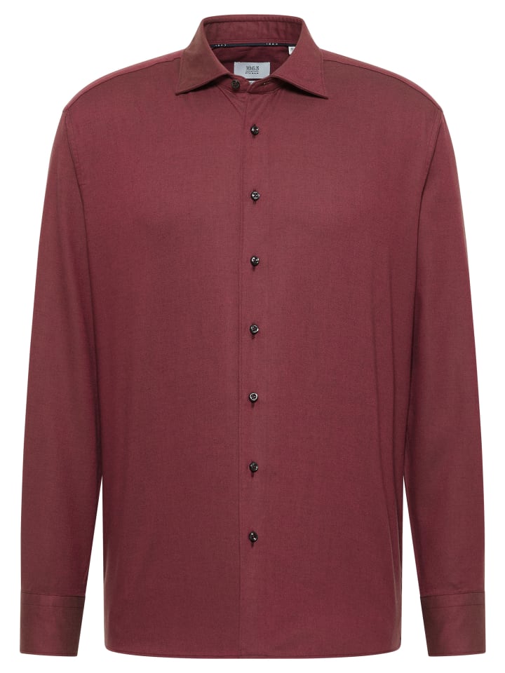 Рубашка MODERN FIT бордового цвета Eterna
Рубашка MODERN FIT бордового цвета Eterna