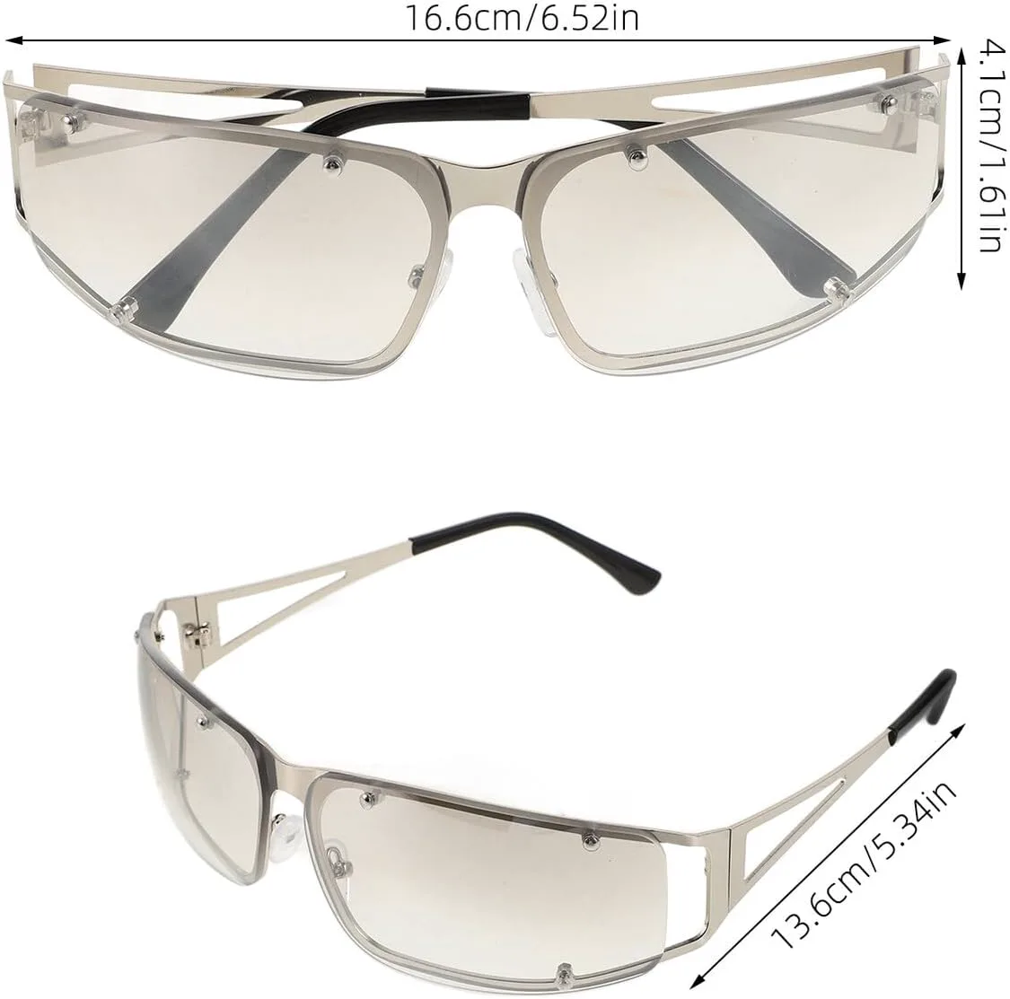 Солнцезащитные очки Holibanna, ретро-стиль, серебристая металлическая оправа, полая конструкция, для женщин, летние, для отдыха и вождения, ассорти цветов
Солнцезащитные очки Holibanna, ретро-стиль, серебристая металлическая оправа, полая конструкция, для женщин, летние, для отдыха и вождения, ассорти цветов