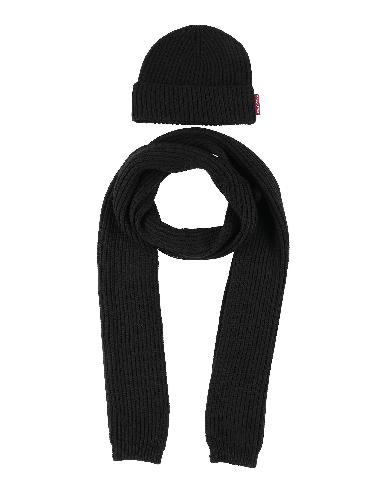 Комлпект из шапки и шарфа Dsquared2, черный
Комлпект из шапки и шарфа Dsquared2, черный