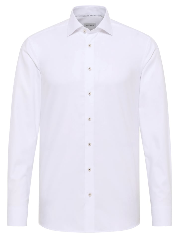 Рубашка Slim Fit белого цвета Eterna
Рубашка Slim Fit белого цвета Eterna