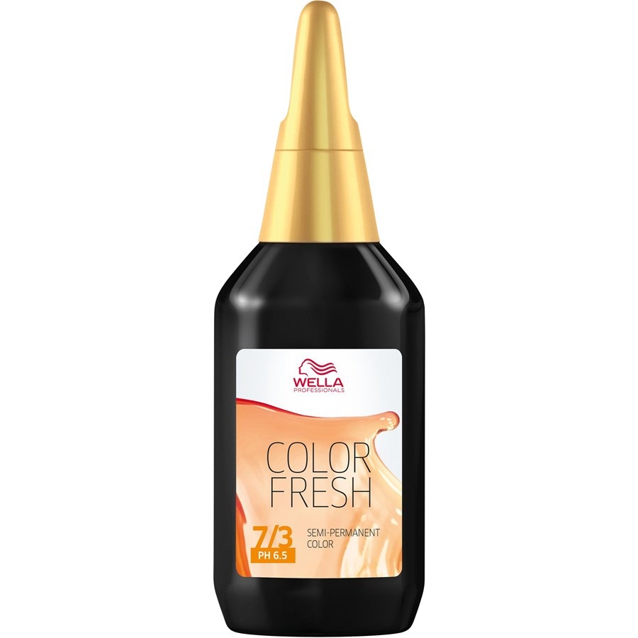 Краска для волос Wella Color Fresh, Nr. 7/3 Mittelblond Gold / 75 ml
Краска для волос Wella Color Fresh, Nr. 7/3 Mittelblond Gold / 75 ml