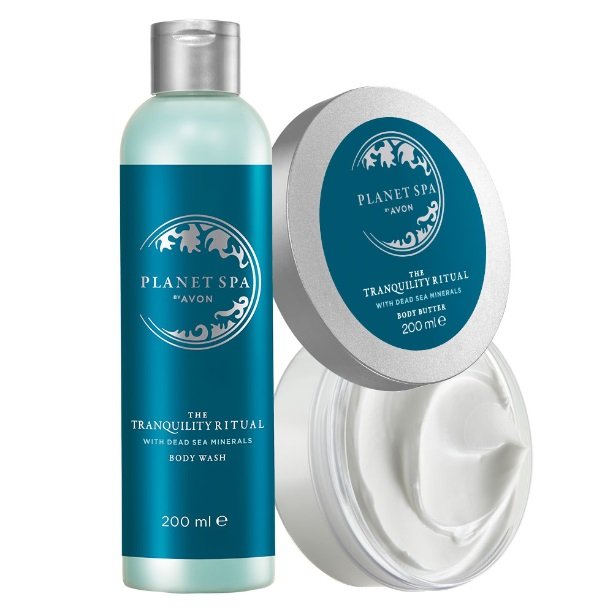 Набор средств для ухода за кожей Avon Planet Spa Tranquillity Ritual с минералами Мертвого моря
Набор средств для ухода за кожей Avon Planet Spa Tranquillity Ritual с минералами Мертвого моря