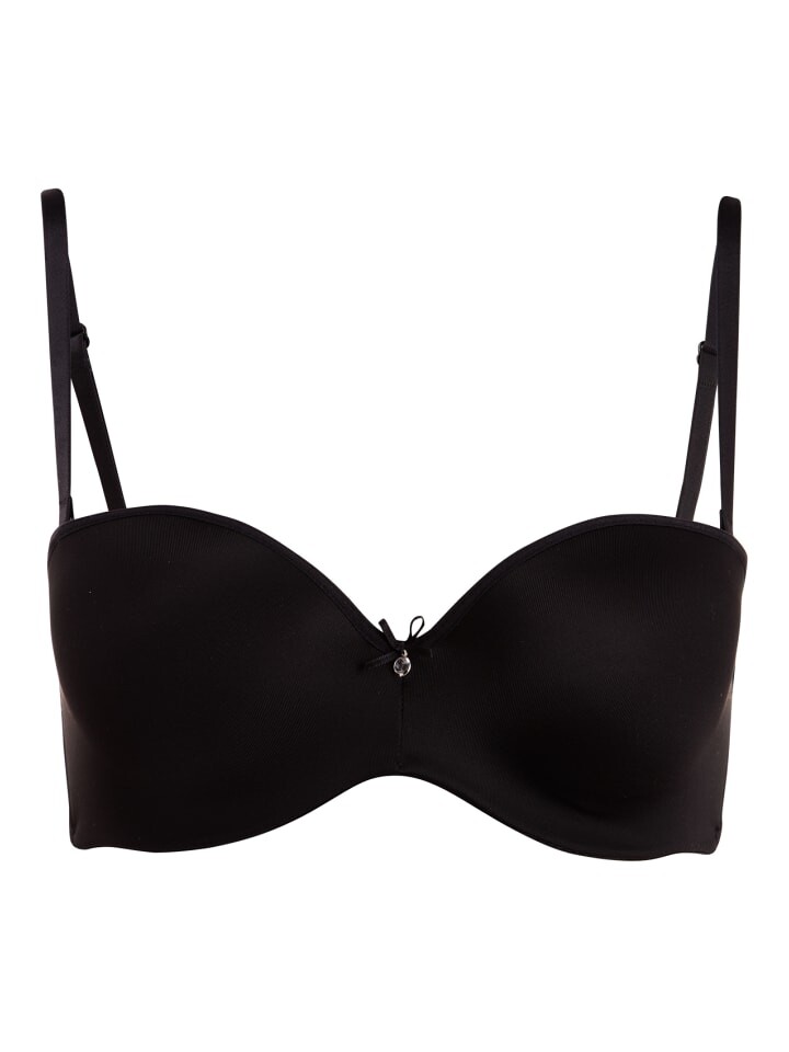 Бюстгальтер на косточках LASCANA, черный
Бюстгальтер на косточках LASCANA, черный