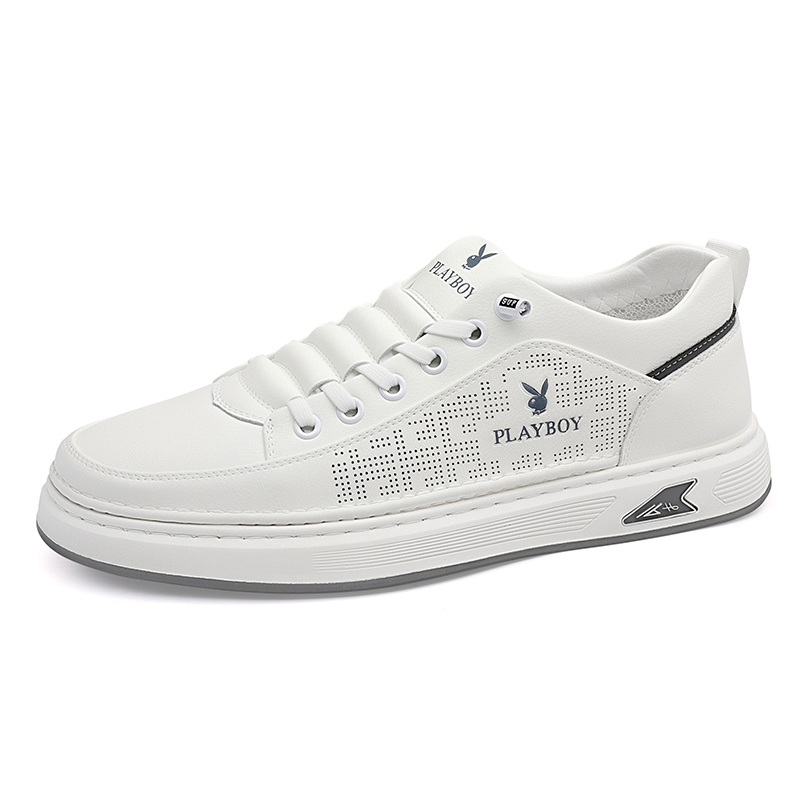 Playboy Дышащие мужские скейтерские кеды с низким верхом белые с вырезами, цвет White Cut-Out
Playboy Дышащие мужские скейтерские кеды с низким верхом белые с вырезами, цвет White Cut-Out
