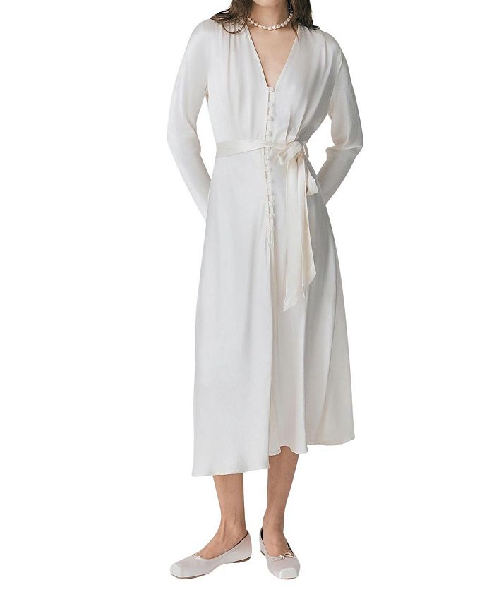 Платье Meryl Satin миди Ghost London, белый
Платье Meryl Satin миди Ghost London, белый