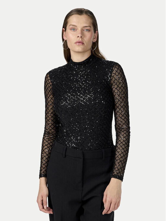 Боди облегающее Yas, черный
Боди облегающее Yas, черный