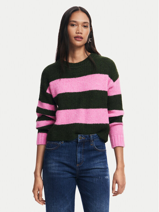 Свитер обычного кроя Desigual, розовый
Свитер обычного кроя Desigual, розовый