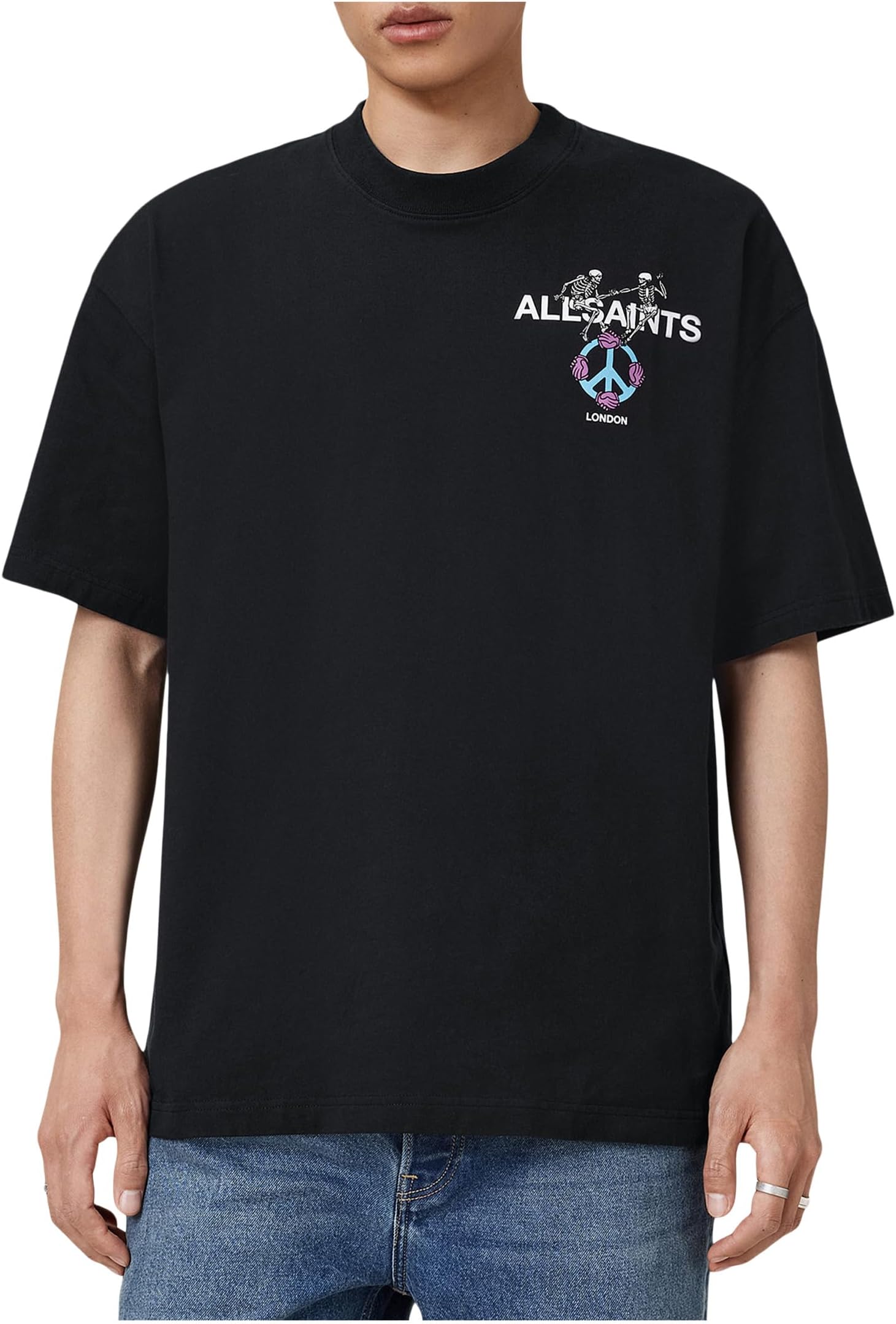 Футболка AllSaints Reincarnate Short Sleeve Crew, цвет Washed Black
Футболка AllSaints Reincarnate Short Sleeve Crew, цвет Washed Black